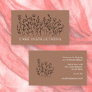 Suche nach die wildblumen visitenkarten Elegant