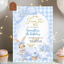 Suche nach blauer gingham einladungen Für kinder