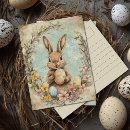 Suche nach vintager osterhase postkarten Schäbig