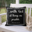 Suche nach gott mit uns kissen Religiös