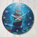 Suche nach piratenschiff wanduhren Nautisch