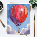 Suche nach heißluftballon postkarten Malerei