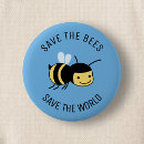 Suche nach bienen cartoon buttons Niedliche biene