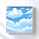 Suche nach himmel poster Aquarell