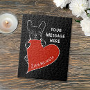 Suche nach bulldogge puzzle Valentinstag