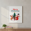 Suche nach schneemann poster Santa