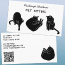Suche nach katzen visitenkarten Schwarze katze