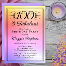 Suche nach 100 jahre geburtstag einladungen Für sie