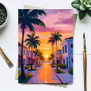 Suche nach florida sonnenuntergang postkarten Miami