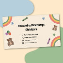 Suche nach teddybär visitenkarten Babysitting