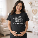 Suche nach schwangerschafts spaß tshirts Schwangerschaftsankündigung