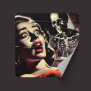 Suche nach retro horror aufkleber Skelett