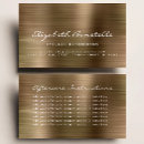 Suche nach metallic visitenkarten Bürstenmetall