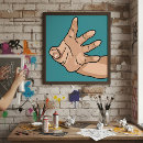Suche nach menschlicher arm poster Hand