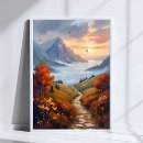 Suche nach herbstlandschaft poster Berg