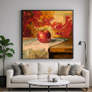 Suche nach red apple poster Abstrakt