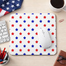 Suche nach rotes weißes und blau mousepads Sterne