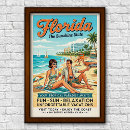 Suche nach florida reise poster Vintage