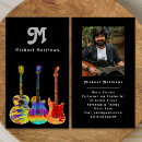 Suche nach guitar visitenkarten Foto