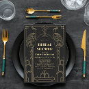 Suche nach gatsby bridal shower einladungen Schick