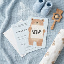 Suche nach blau und braun einladungen Blaue babydusche