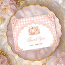 Suche nach baby shower dankeskarten Gingham