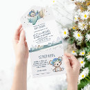 Suche nach teddybär babyparty einladungen Wasserfarbe