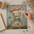 Suche nach mushroom puzzle Aquarell
