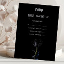 Suche nach alternative rsvp karten Schwarz
