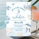 Suche nach blaues meer einladungen Mother to be