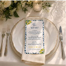 Suche nach zitronen hochzeit menükarten Für sie/ihn
