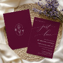 Suche nach burgunder hochzeits einladungen Couple