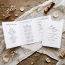 Suche nach gefaltetes hochzeitsprogramm Schwarz weiß