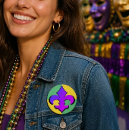 Suche nach fleur de lis buttons Mardi gras