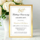 Suche nach goldene hochzeitstag einladungen Elegant