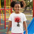 Suche nach rote rose tshirts Blüte