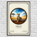 Suche nach gepard poster Raubtier