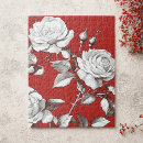 Suche nach weiße rosen puzzle Für sie