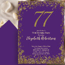 Suche nach 77 geburtstag einladungen Elegant