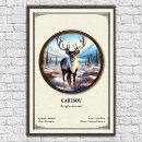 Suche nach karibu poster Tundra