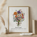 Suche nach blumenstrauß poster Botanische illustration