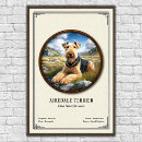 Suche nach airedale poster Hund