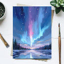 Suche nach aurora borealis postkarten Winter