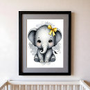 Suche nach dschungeltier kinderzimmer poster Elefant