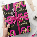 Suche nach fünfzigster geburtstag geschenkpapier 50 und fabelhaft
