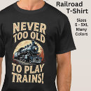 Suche nach alte züge tshirts Für ihn