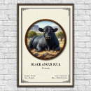 Suche nach angus poster Schwarz