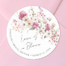 Suche nach rosa wildblumen aufkleber Bride