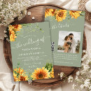 Suche nach sonnenblumen hochzeit einladungen Foto