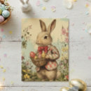 Suche nach vintager osterhase postkarten Osterpostkarte